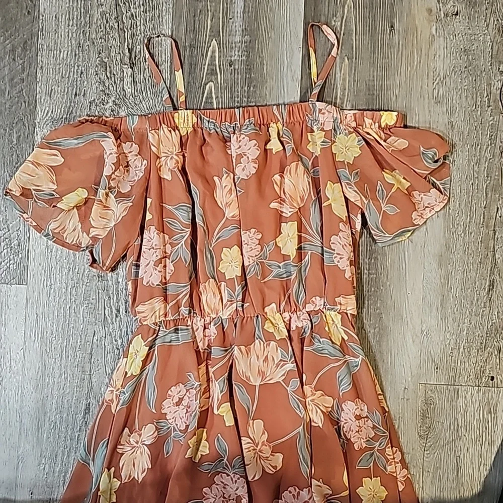 AUW floral dress S - Picture 2 of 6